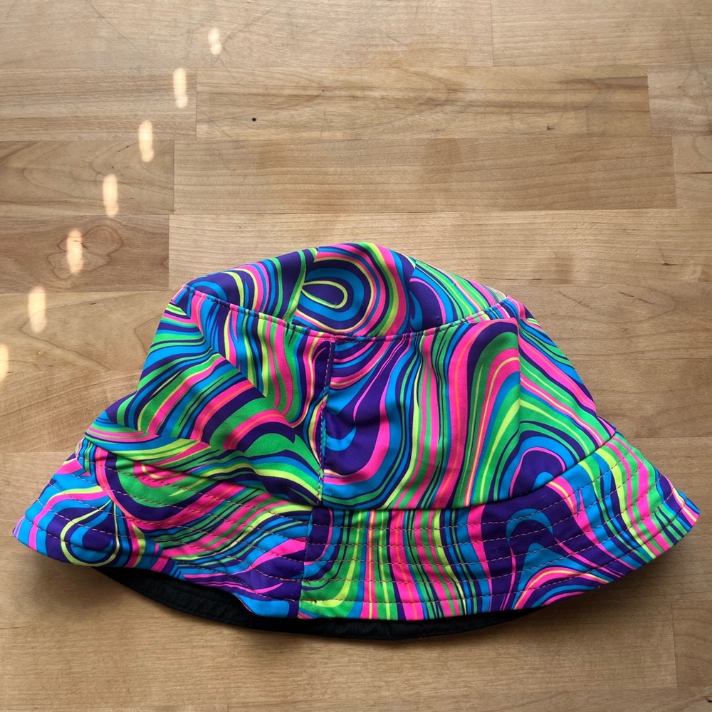 Colorful Swirl Pattern Bucket Hat- Unisex